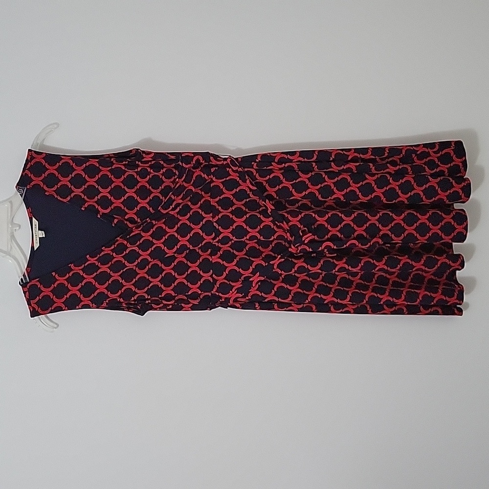 41 Hawthorne Faux Wrap Dress, Size Large
